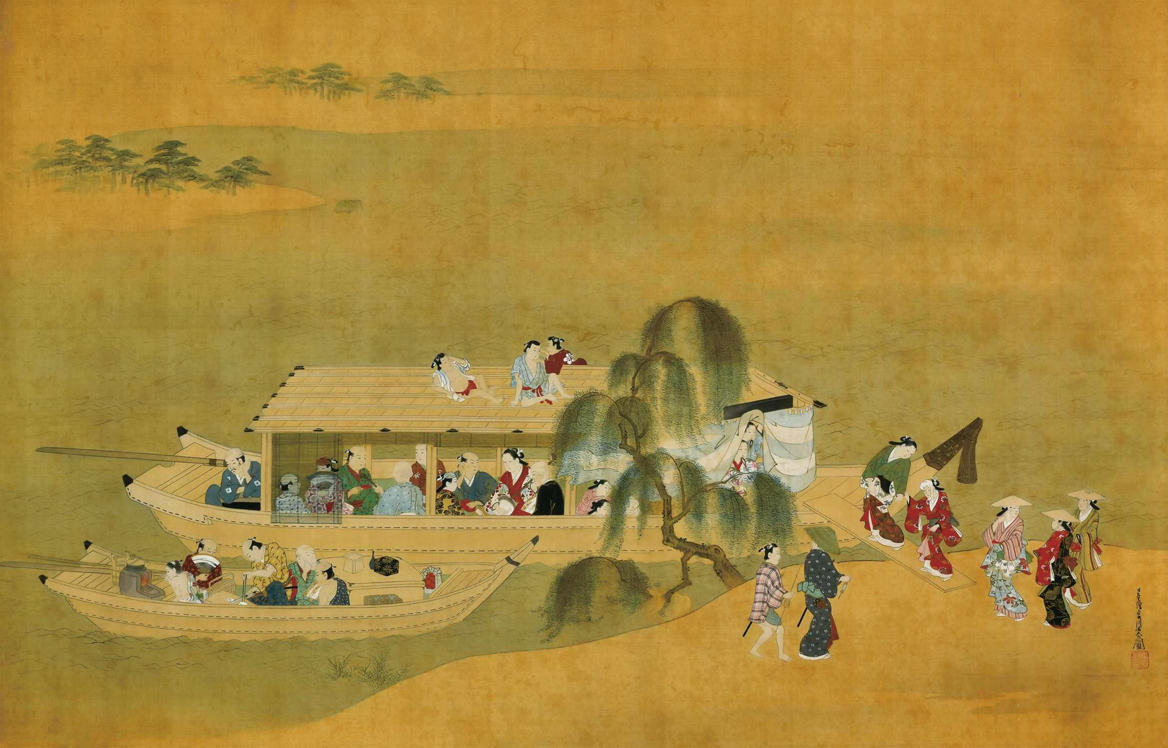 すみだ北斎美術館 - 北斎をめぐる美人画の系譜～名手たちとの競演～