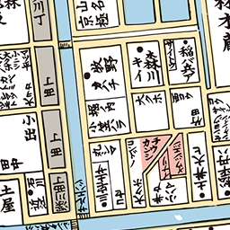 すみだ北斎美術館 - ゆかりの地MAP すみだ北斎美術館 - ゆかりの地MAP